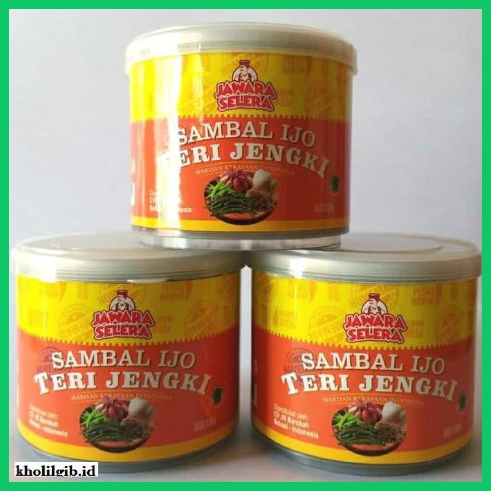 

Aneka-Sambal- Sambal Ijo Teri Jengki Js Jawara Selera -Pedeeeeeezzzzzzz.