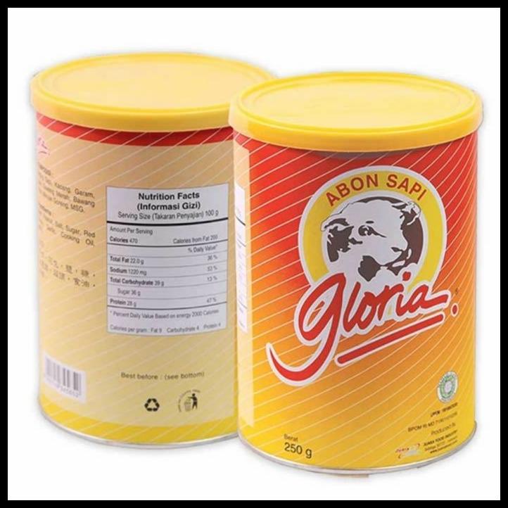 

Abon Sapi Gloria 250 gr Original