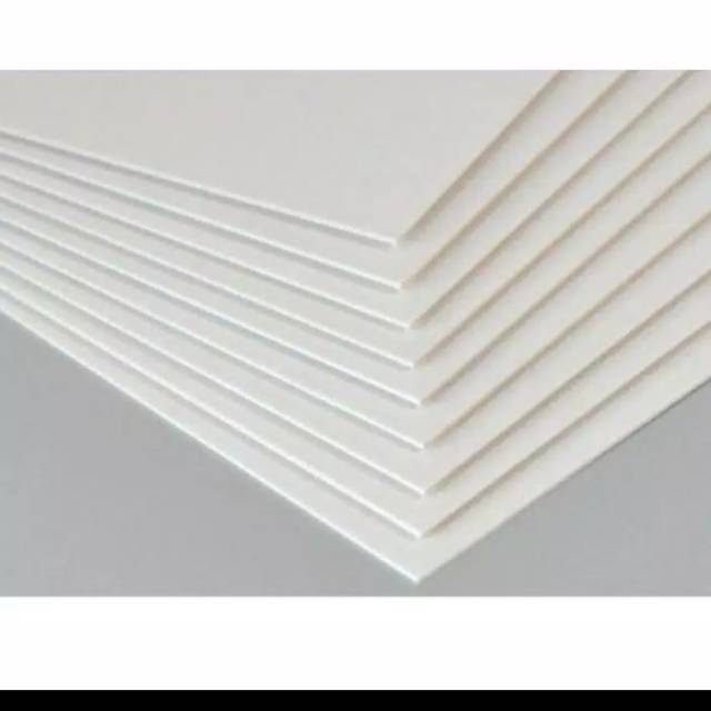

Kertas beermat | birmet | board putih | kertas market 1,6mm ukuran A4