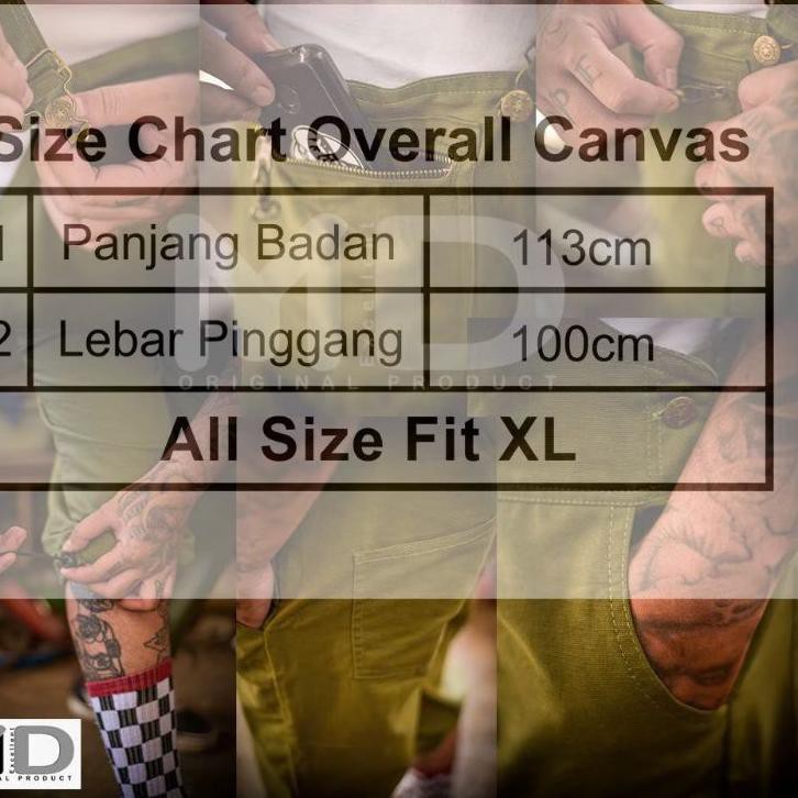 ➨ OVERALL PRIA CELANA KODOK UNISEX ☑