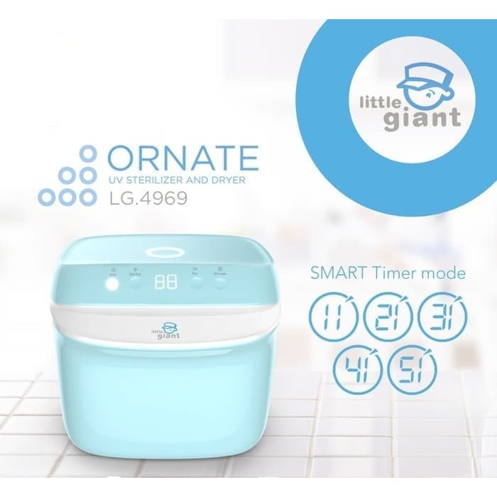 Little Giant - Ornate UV Sterilizer and Dryer LG 4969 Alat Steril Botol dan Pengering