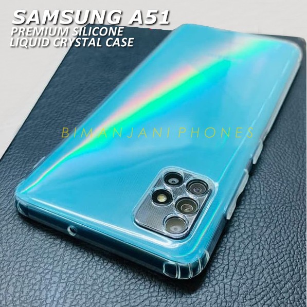Samsung A32 4G A52 A72 A51 A71 M12 M30s M21 M31 A20s A10s Soft Case Premium Silikon Liquid Crystal