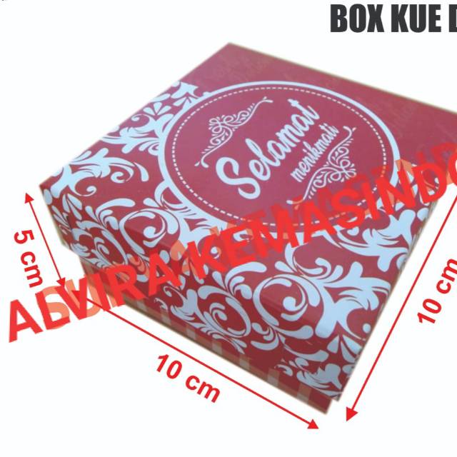 

Box Kue / donat 10x10x5