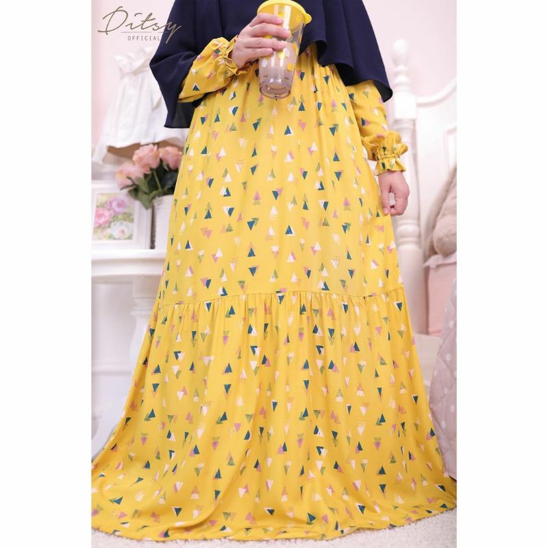 (DITSY AGUSTUS 2021) CITRON ROUGE M, ARUM LILAC M, ISOSCELES YELLOW M dan XL