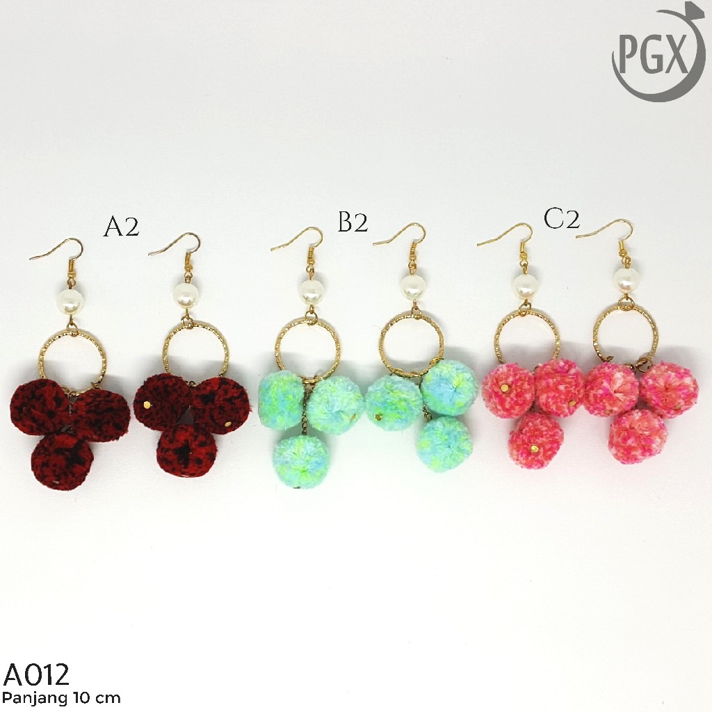 PGX Anting Hijab Panjang Aksesoris Fashion Jilbab Korea - A012