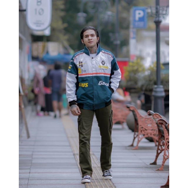 Jaket fullprint racing new JAKET NASCARR Racing genius