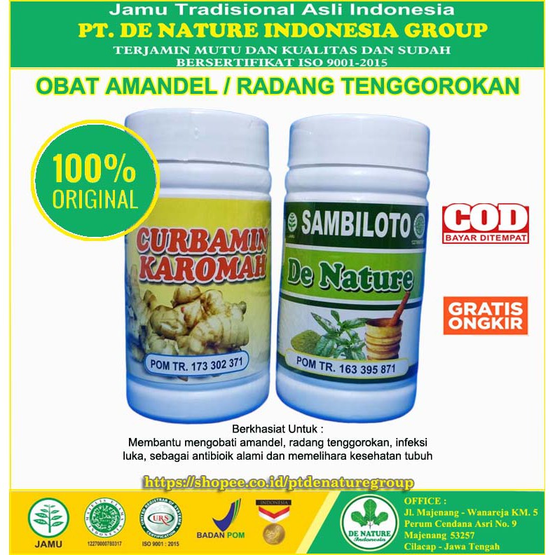 

Obat Amandel Radang Tenggorokan De Nature