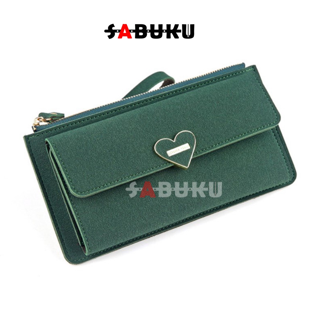 Dompet Wanita Elegan Dompet Panjang Fashion Korea Model Simple -083