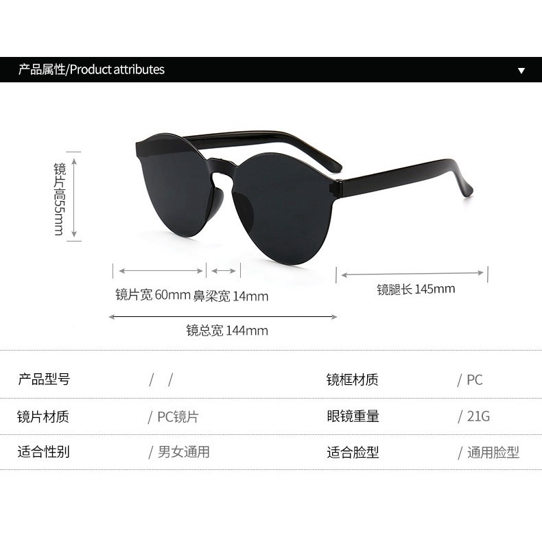 Kacamata Model Mata Kucing Warna Permen Untuk Wanita