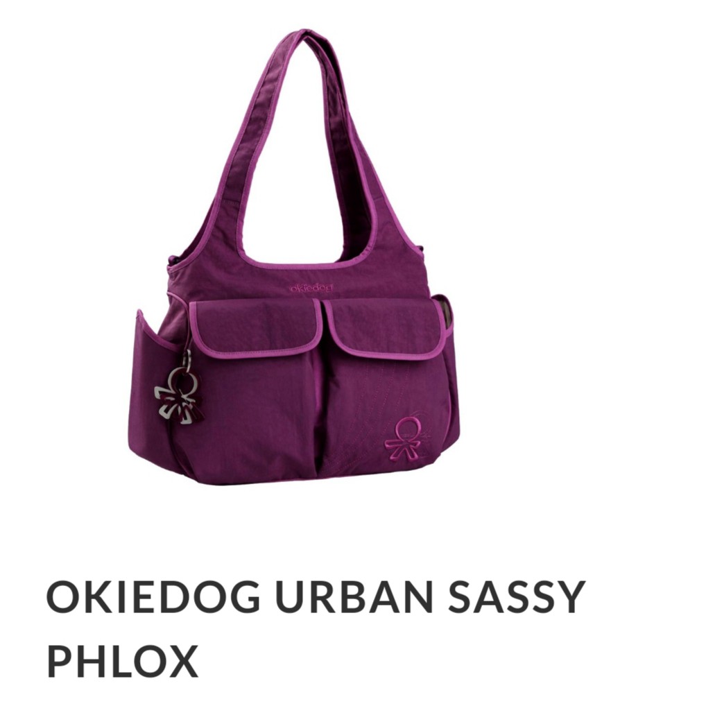 Okiedog Diaper Set Tas Perlengkapan Bayi Okiedog Ungu Purple Diaper Bag Set