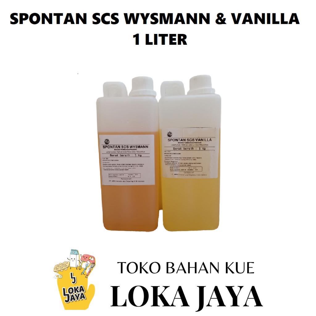 

SPONTAN CAKE SOFTENER SCS VANILLA & WYSMAN 1 KG