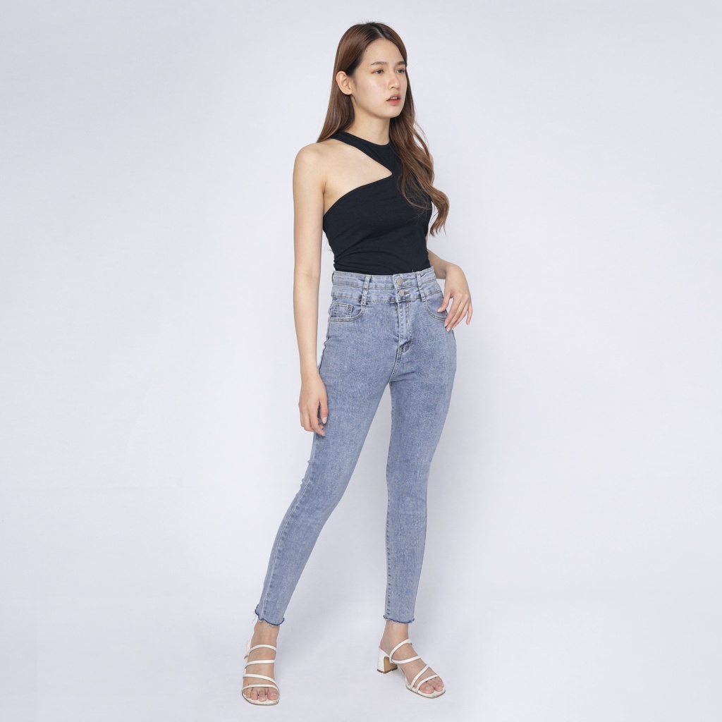 VIERLIN - Jeans 6878 - HW SKINNY JEANS