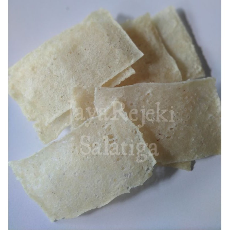 

Karak Gendar Mentah/Kerupuk Gendar Kotak Salatiga