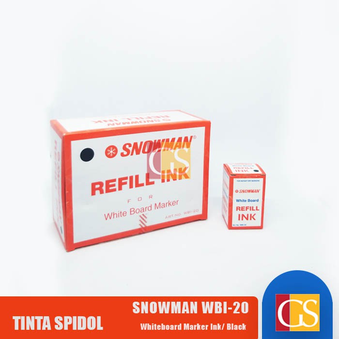 

Tinta Refill Spidol Whiteboard Snowman WBI-20