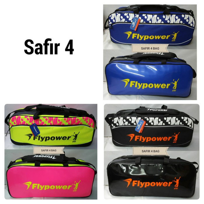 Tas Badminton FLYPOWER - Safir 4 (Original)
