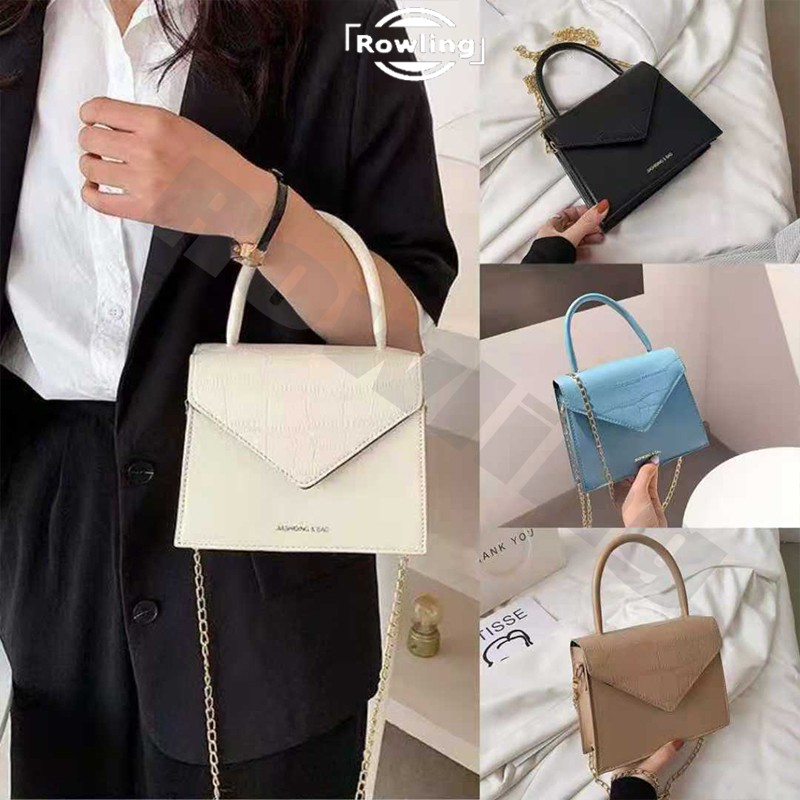 Rowling (Tas-182）Tas Selempang Wanita Fashion Jiaoshiqing Bag /Tas Selempang Wanita Cantik Dan Elegan