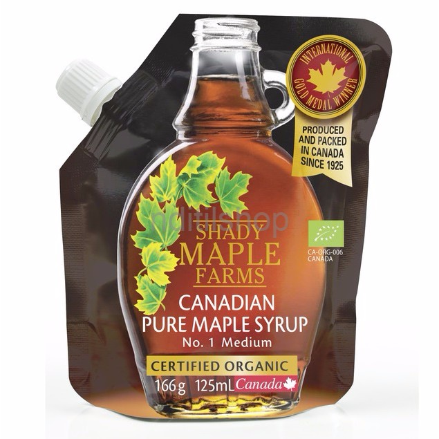 

Shady Maple Farms Canadian ( Pure Maple Syrup ) - 125 Ml