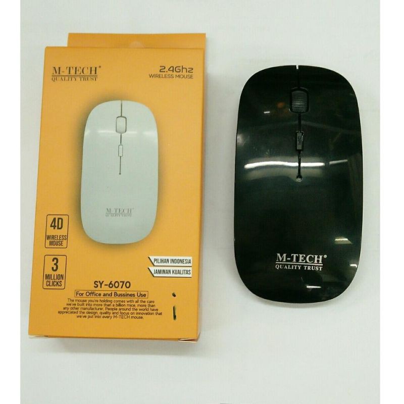 MOUSE WIRELESS MTECH SY-6070 - MOUSE WIRELESS - MOUSE - WIRELESS MOUSE 
