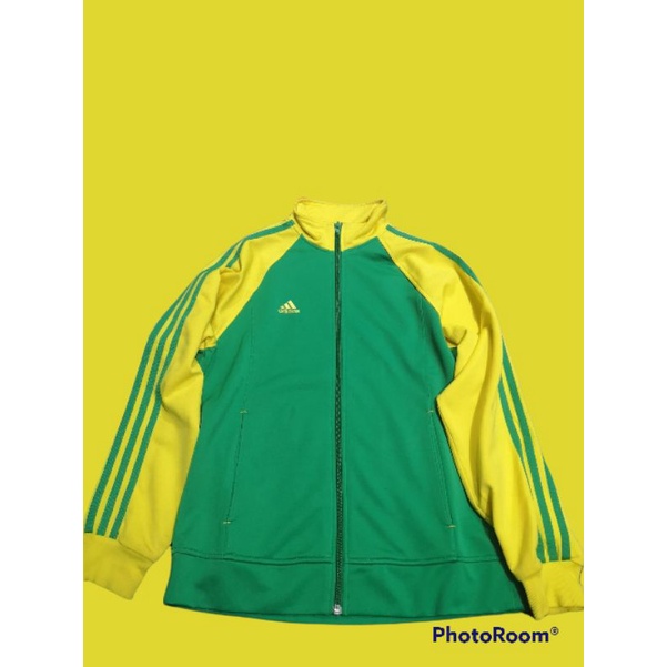 jaket tracktop adidas climalite second brand