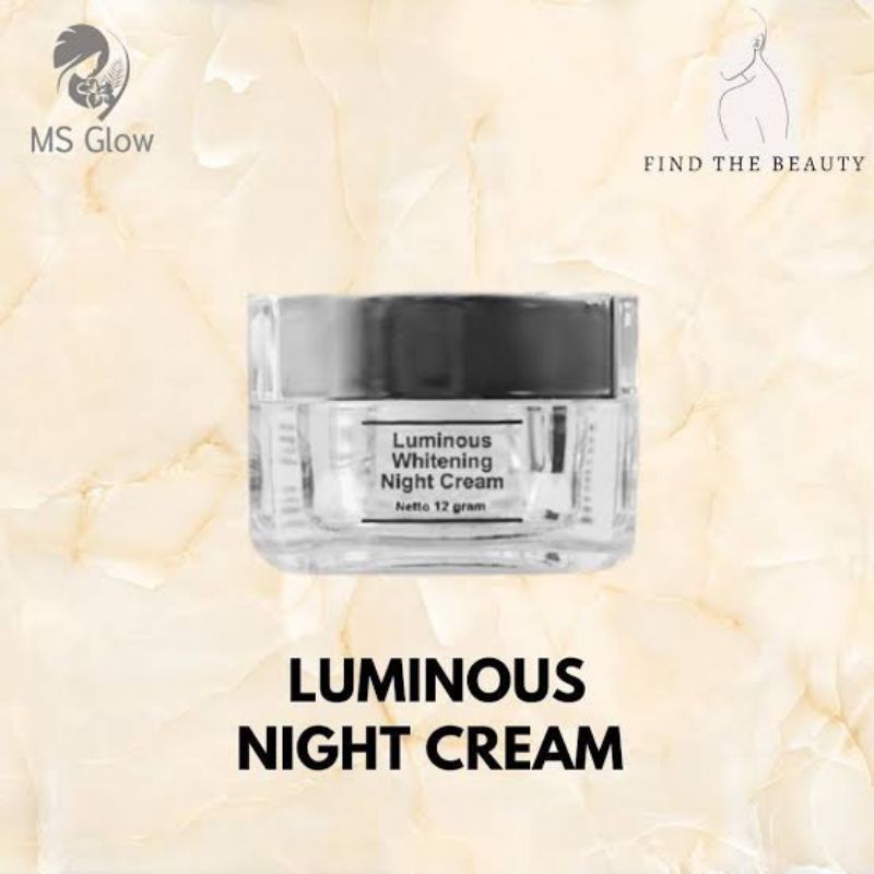 Ms glow Luminous Night Cream Ecer/Ms Glow Luminous