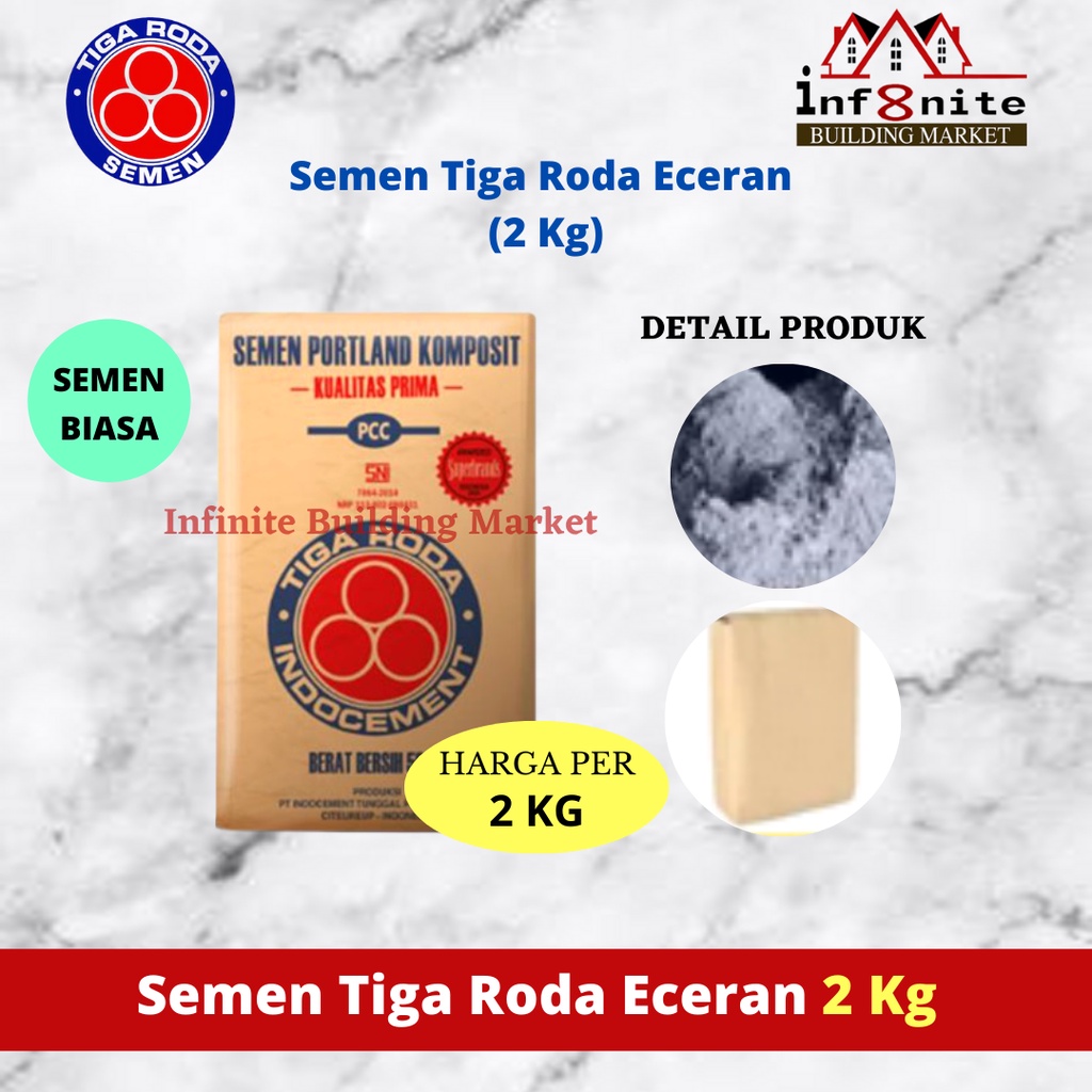 Semen Tiga Roda Eceran Per 2 Kg Semen 3 Roda Eceran 2 Kg Semen Kiloan