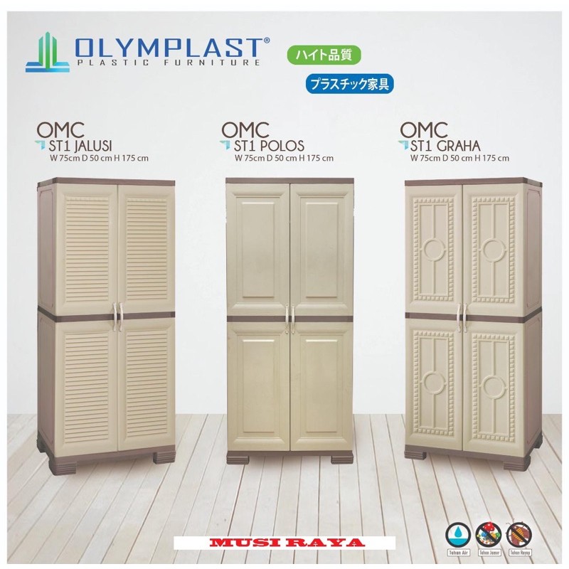 OLYMPLAST LEMARI GANTUNG OMC ST1
