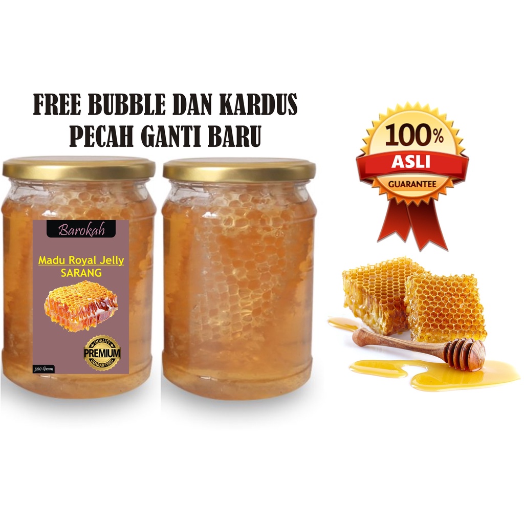 

Madu Royal Jelly Asli Sarang 300gram Madu Sarang Royal Jelly