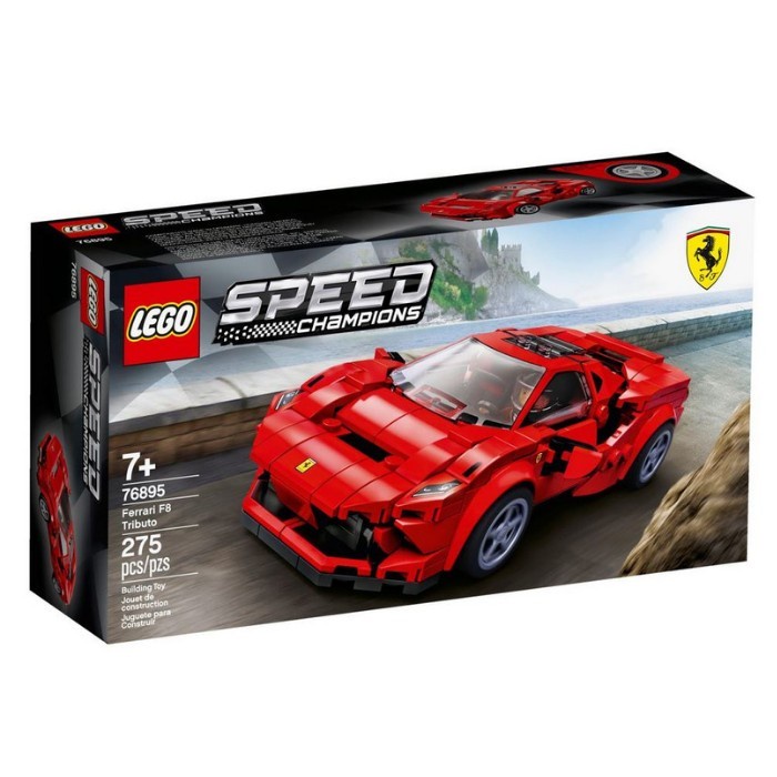 Mainan LEGO-Schamps Ferrari F8 Tributo