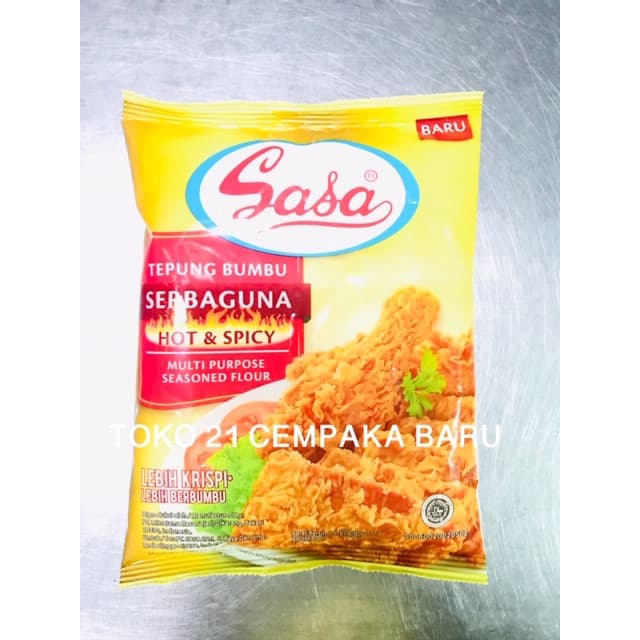 

Sasa Tepung Bumbu SERBAGUNA HOT & SPICY 210 gram | Sasa Murah 210g