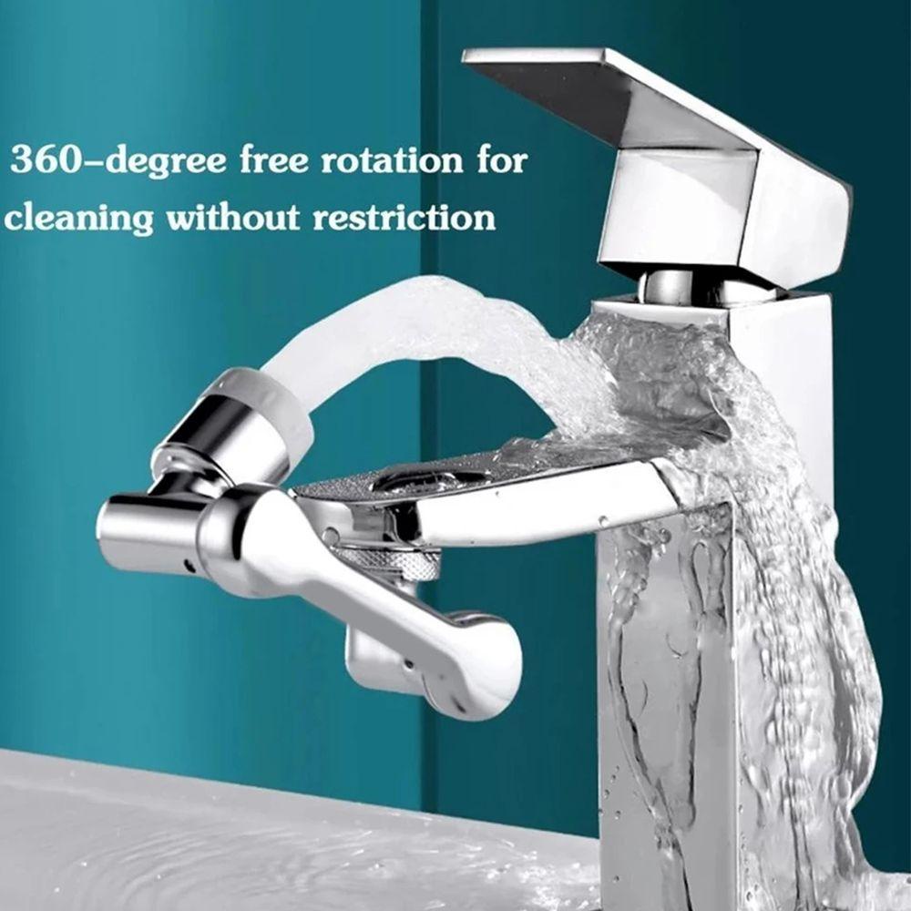Populer Faucet Extender Universal Bubbler Nozzle Kran Wastafel1080° Berputar