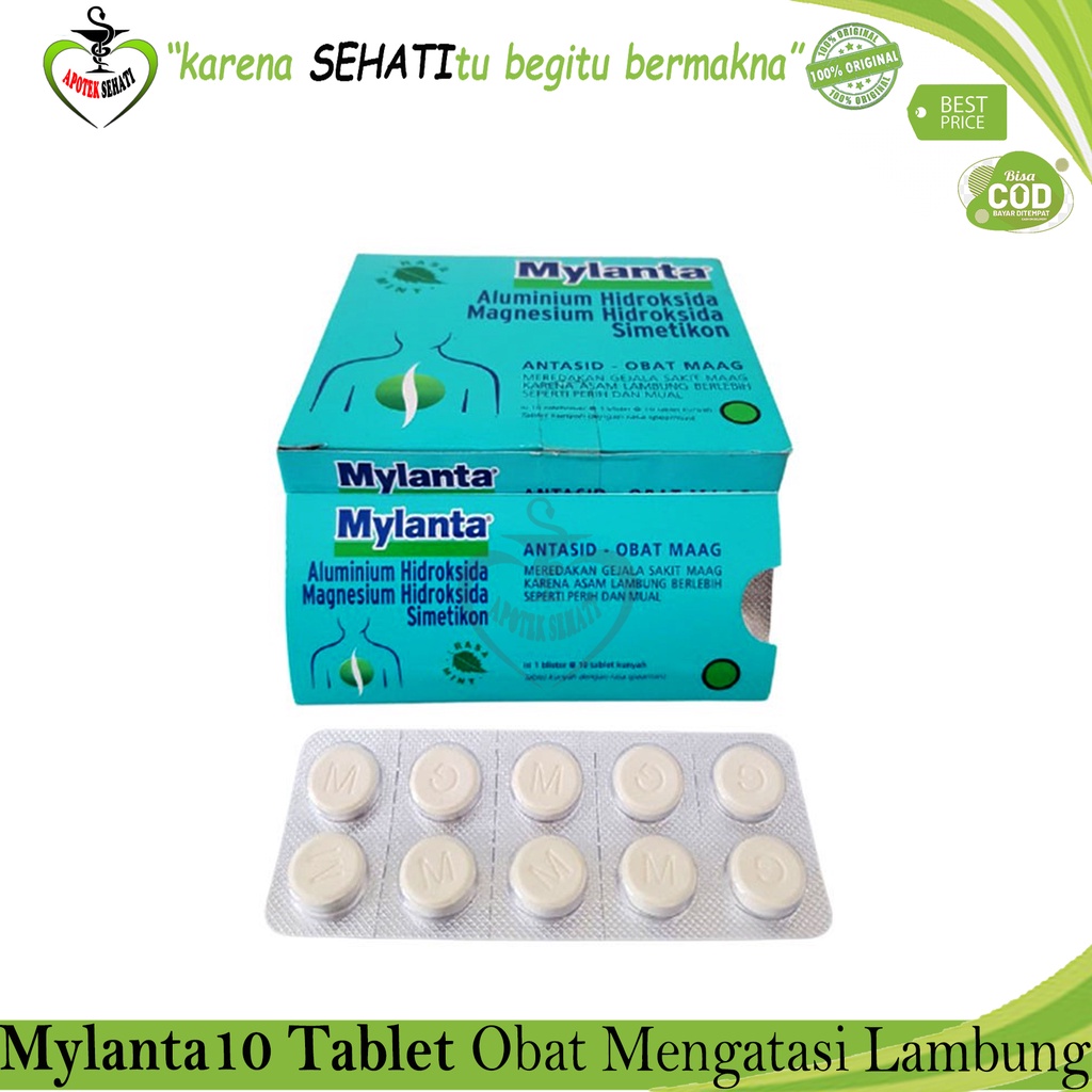 Murah Mylanta Tablet Obat Lambung Murah