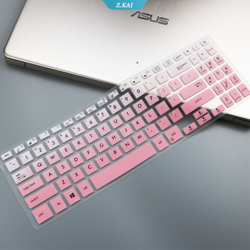 Casing Soft Case Silikon Motif Huruf + Keyboard Untuk ASUS X560 X560U X560UD 15.6 &quot;(ZK)