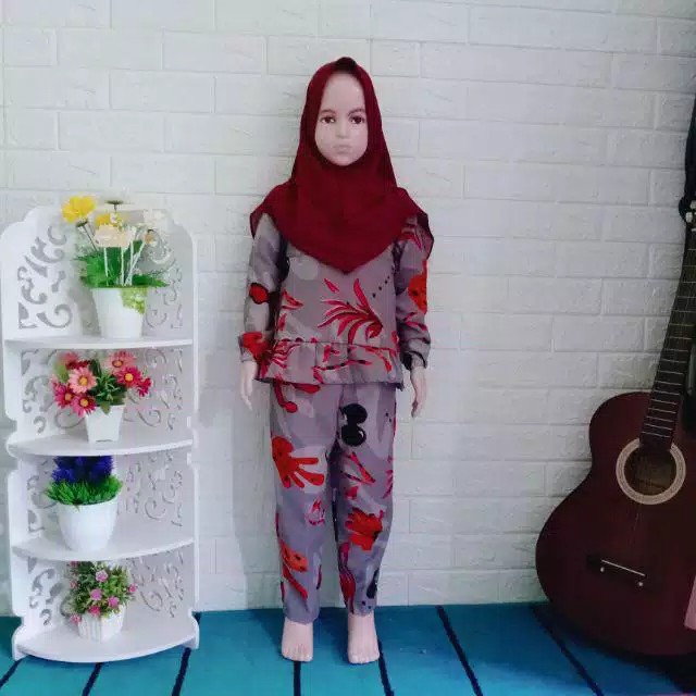 Tunik Batik Size M L Xl Xxl