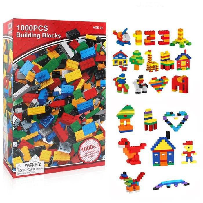 827 Lego Blocks / Balok / Bricks Classic 1000 pcs