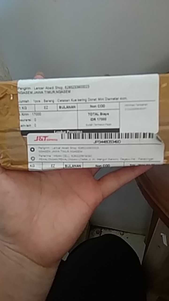 Cetakan Kue Kering Donat Mini Diameter 4cm