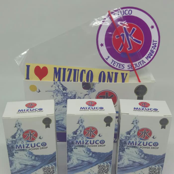 MIZUCO mineral power drop 15ml harga satuan