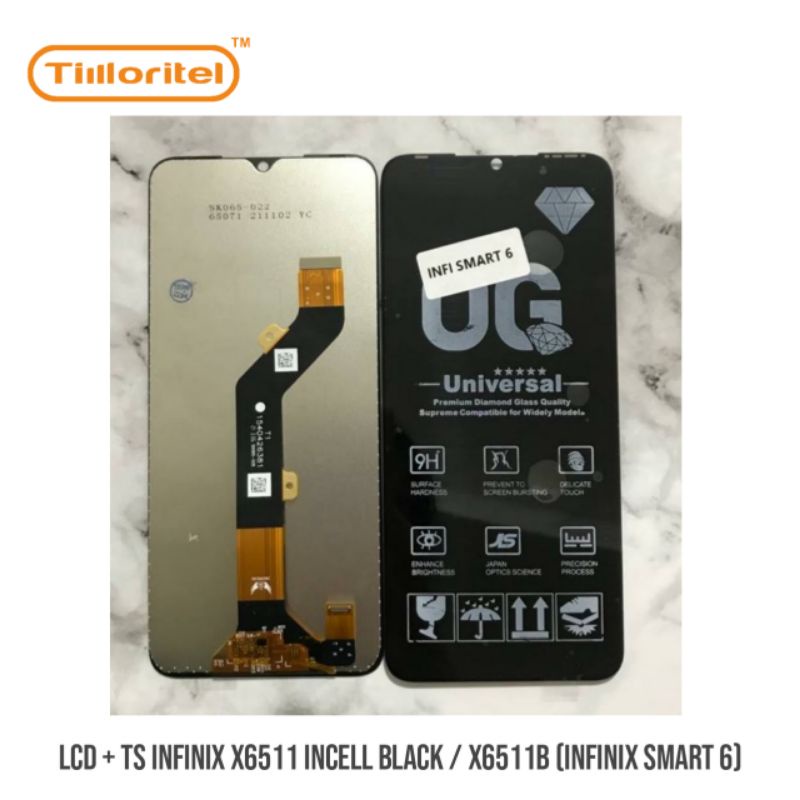 LCD + TS INFINIX X6511 INCELL BLACK/X6511B (INFINIX SMART 6)