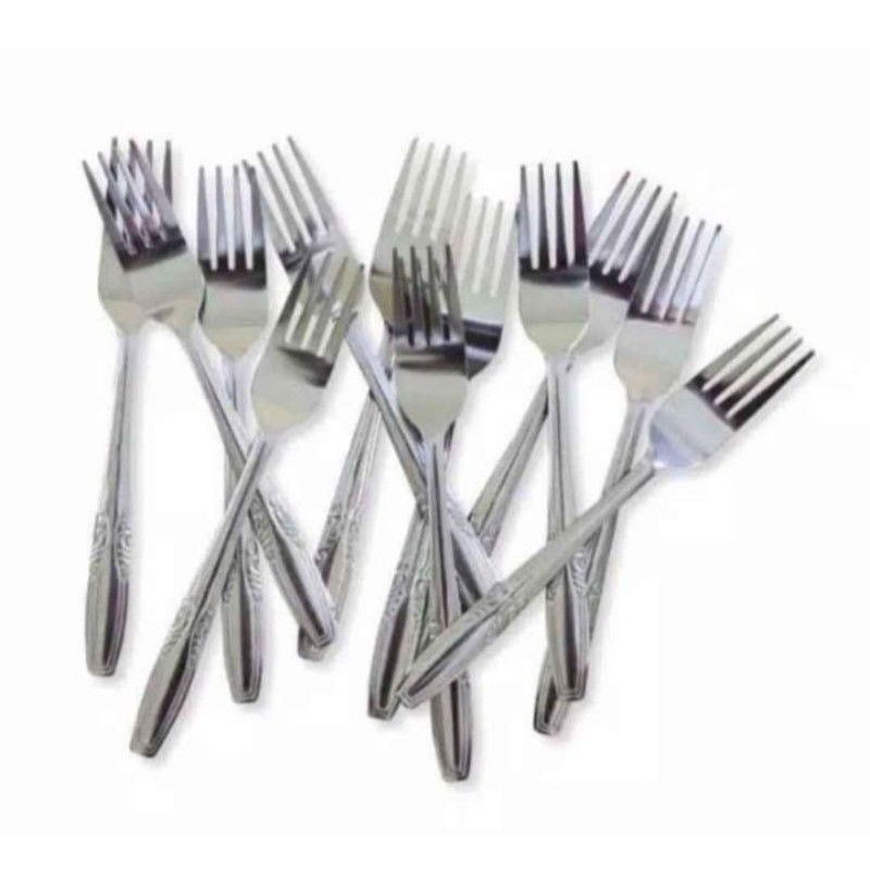 1 LUSIN GARPU MAKAN/GARPU STAINLESS 12 PCS