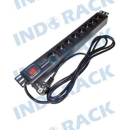 Indorack Aksesoris Power Distribution Unit 8 Outlet