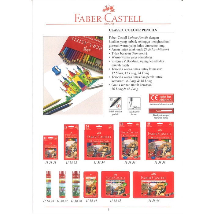 

Buruan Pensil Warna Faber Castell Classic 36 Warna Hemat