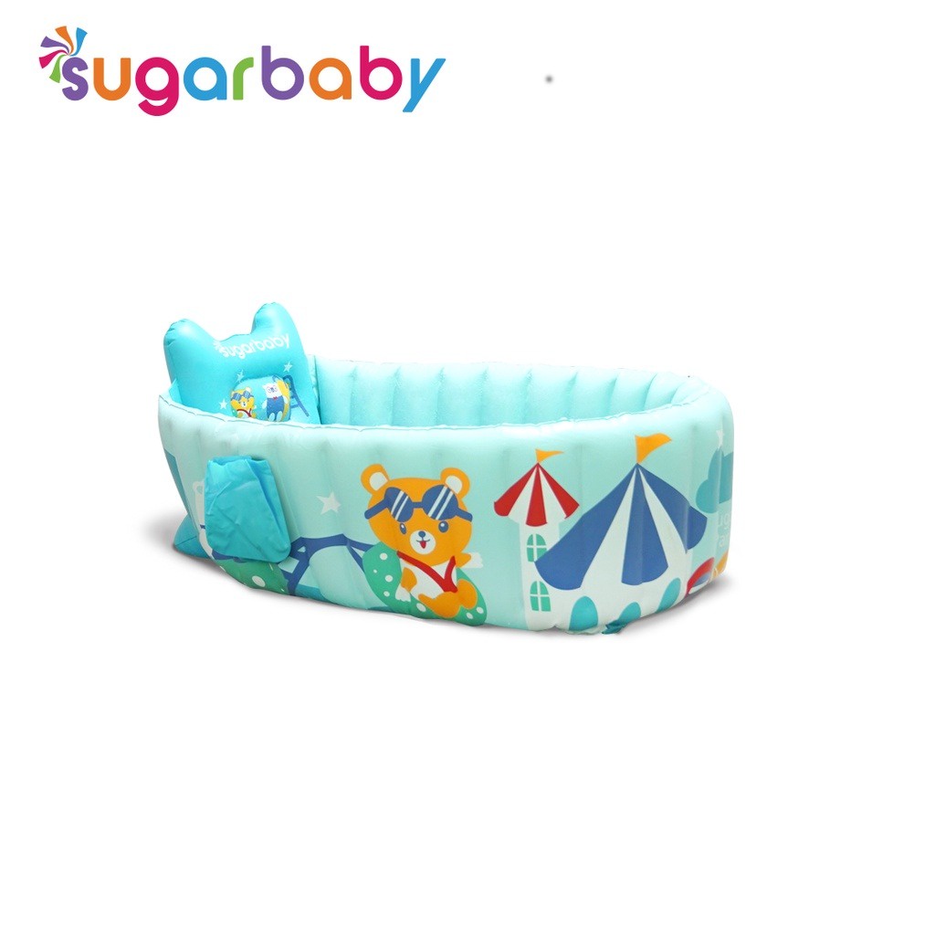 Sugar Baby 2in1 Inflatable Baby BathTub / Bak Mandi Anak