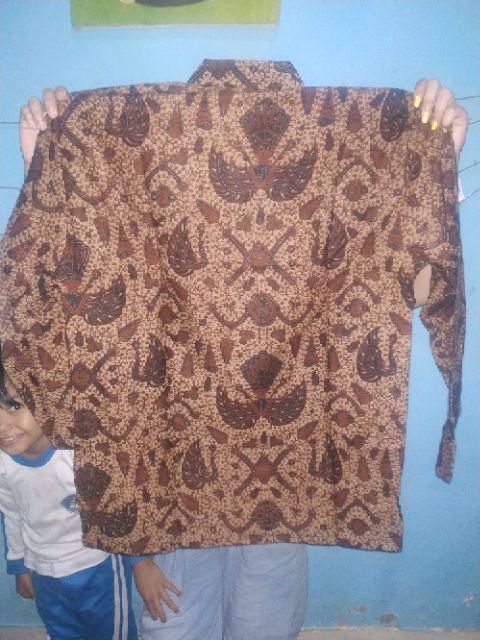 Kemeja Batik Lengan Panjang Size M L Xl Xxl Xxxl