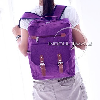 Tas Ransel Wanita / Tas Punggung / Tas Sekolah Anak Cewek/ Tas Laptop/ Backpack Unisex JS-108