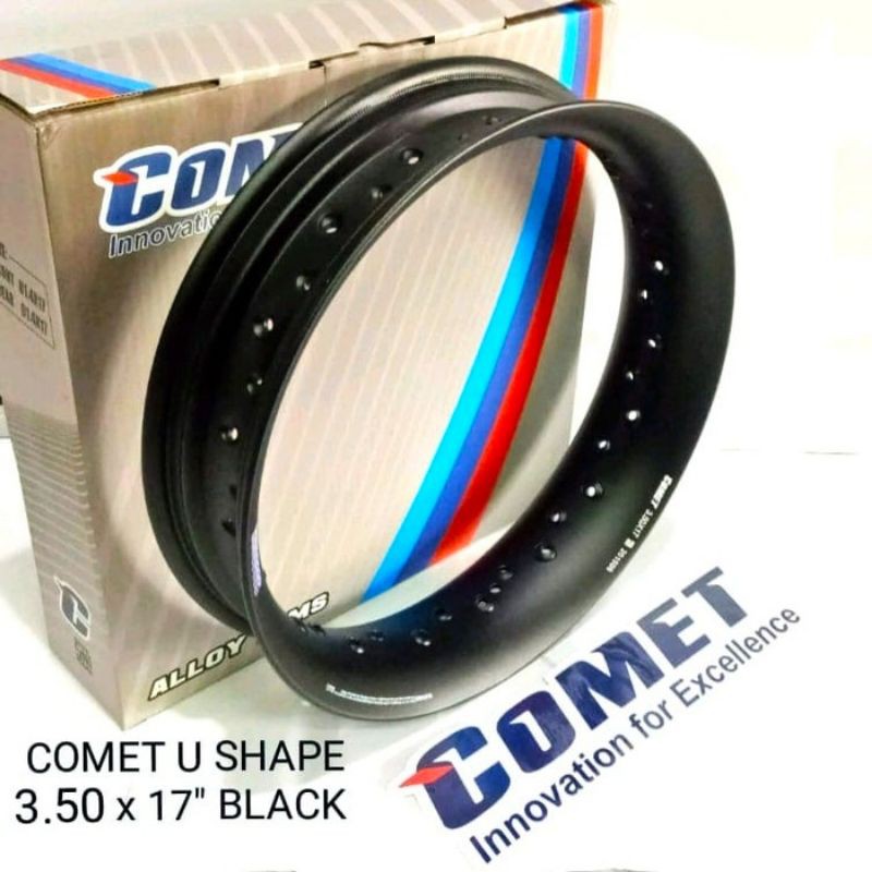 Velg Comet U Shape 300 350 SET Ring 17 Black Original not tdr tk excel