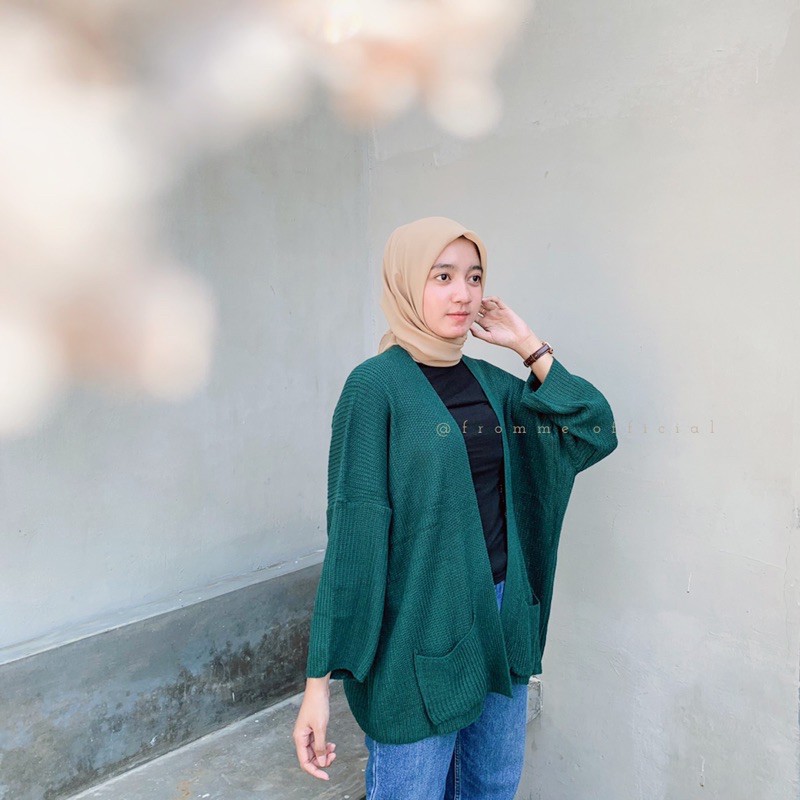 4XL- 5XL Cardigan Rajut Jumbo Premium/ Cardigan Rajut Oversize/ Outer Jumbo Big Size/ Rajut Murah-3