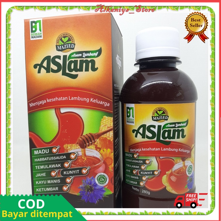 

Original Madu Aslamago Obat Asam Lambung Obat Herbal Magh Yang Bagus MAZIED Isi 280 Gram Ampuh Murah