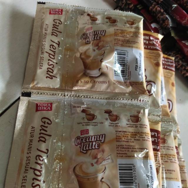 TORABIKA CREAMY LATTE 10 BKS, SERENCENG