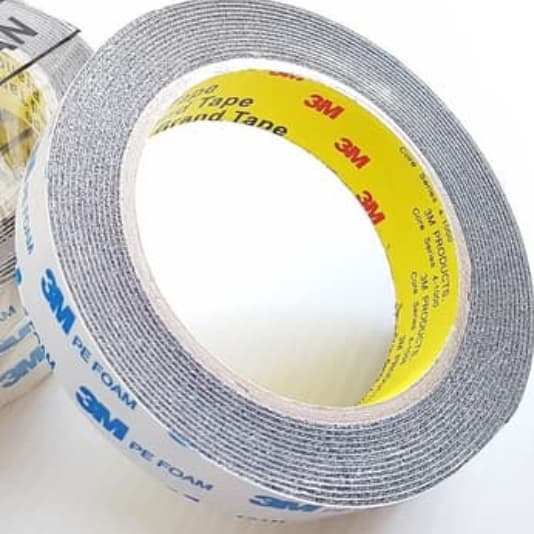 

PEREKAT-PENGIKAT- DOUBLE TAPE 3M ORIGINAL 2CM X 4.5M FOAM PUTIH -PENGIKAT-PEREKAT.