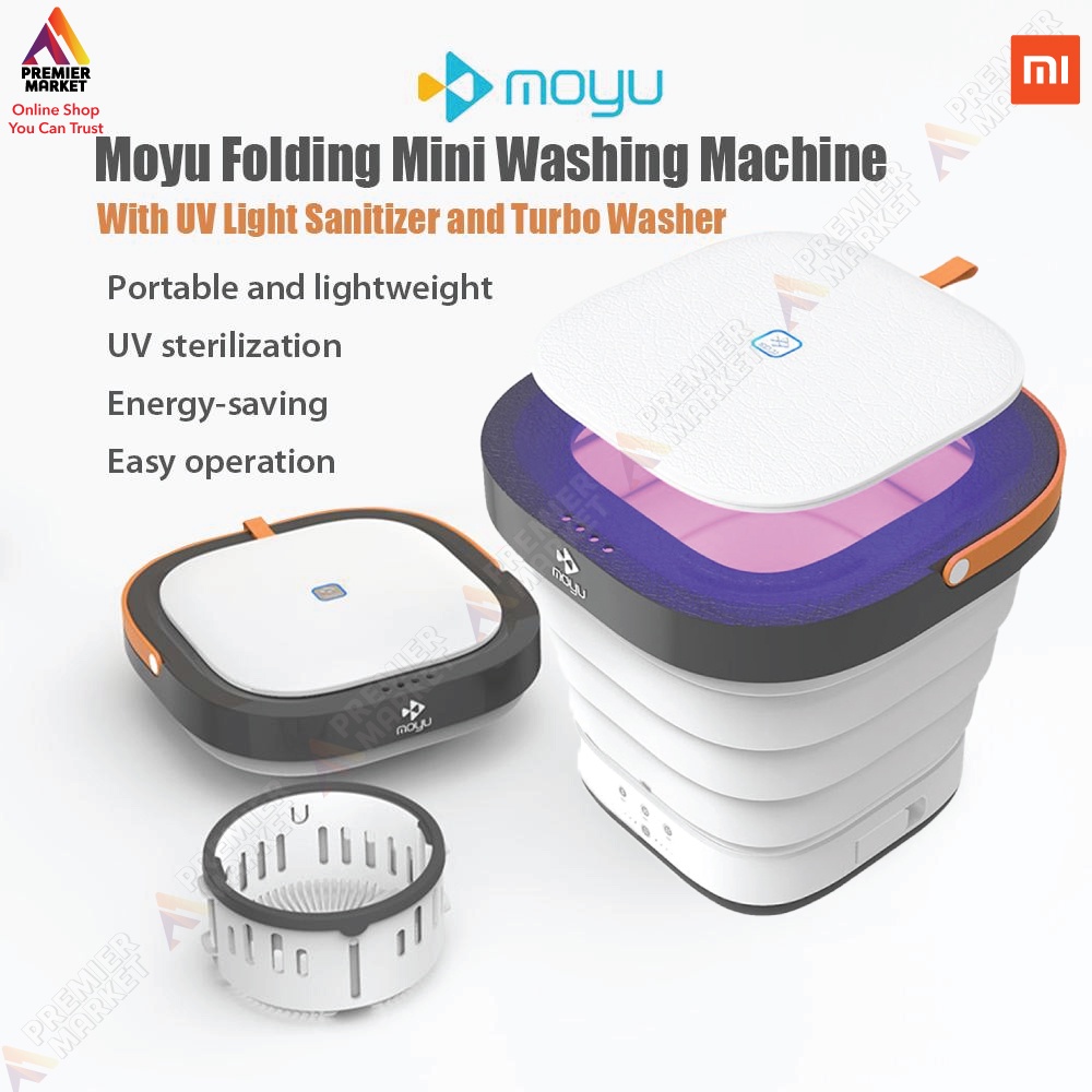 Moyu UV Portable Washing Machine Mesin Cuci Lipat UV XPB08-F2S