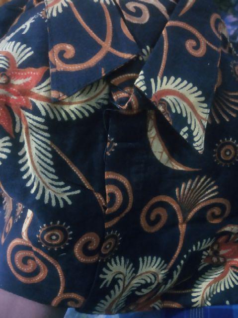 Couple Batik Ayah Anak/batik Anak/hem Batik Anak Cowok